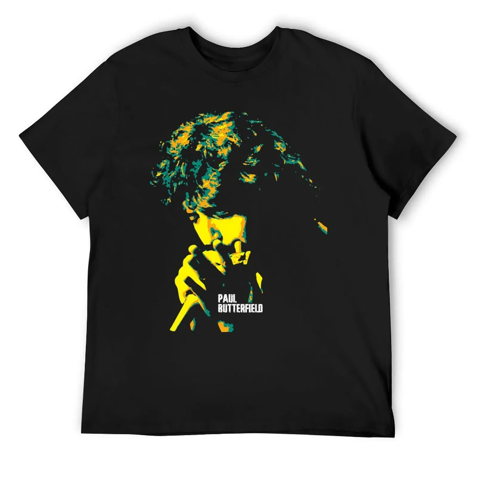 Пол Баттерфилд. Американский сидящий губной игрок певец и лидер группы. Футболка