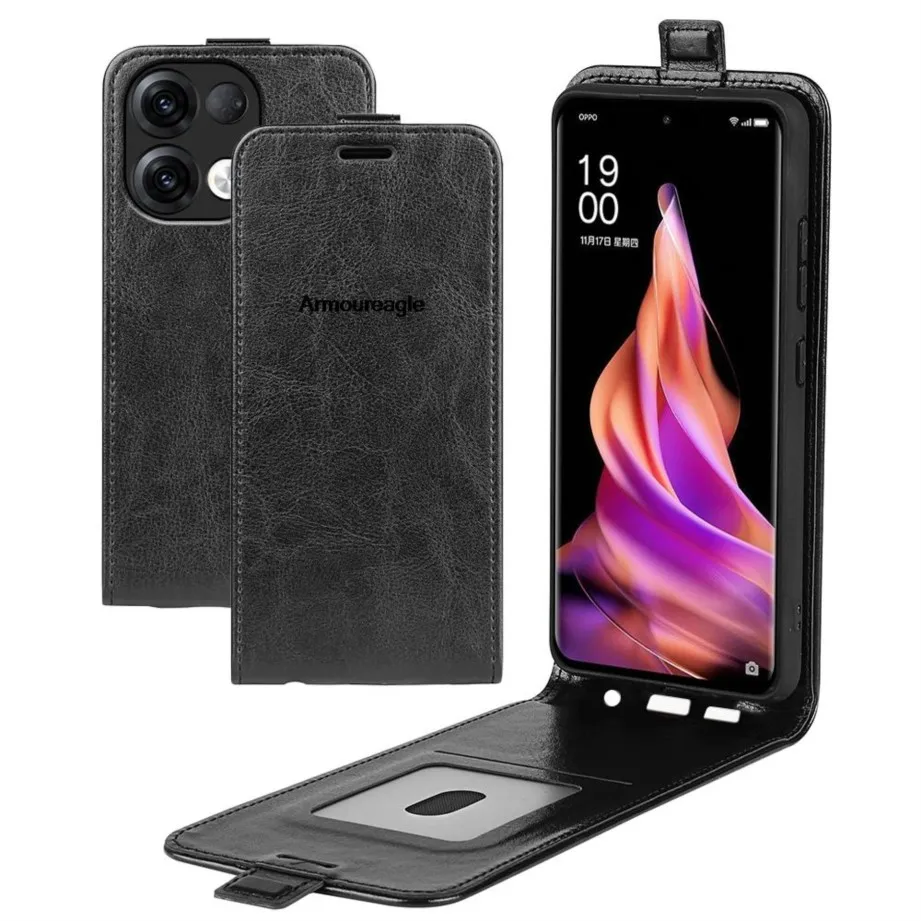 

guard on for oppo a1 pro reno 8t 7 f21 4g 9 6 5 pro plus 5g find x3 neo lite case vertical down up flip pu leather wallet cover