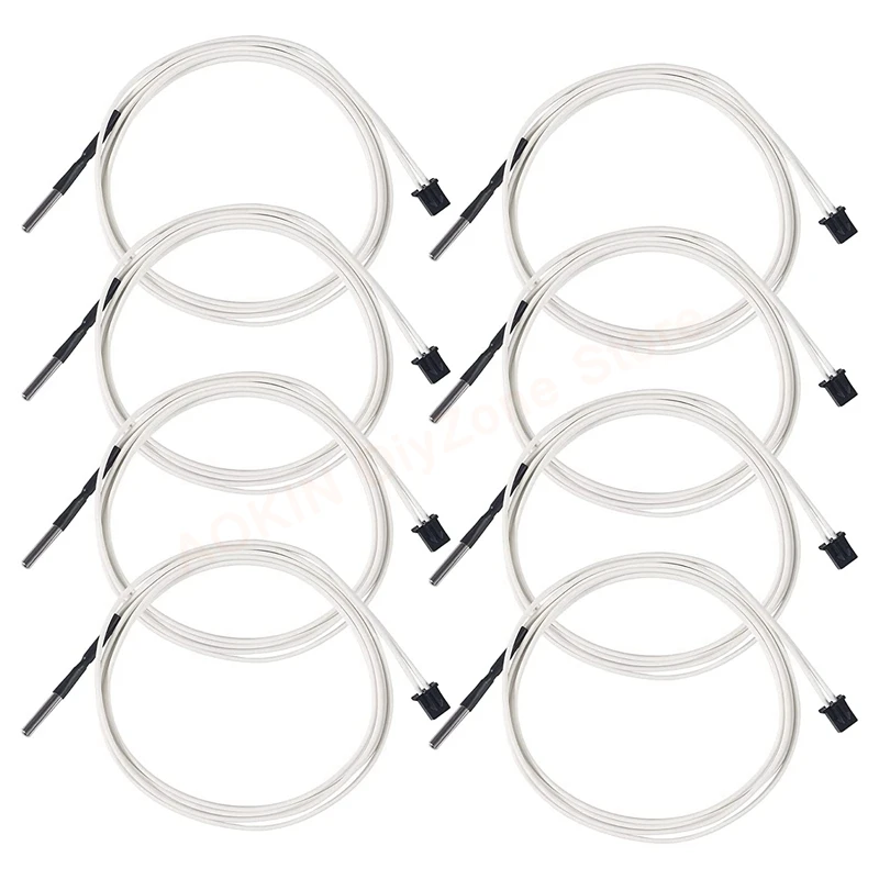 

8 шт. Термистор для сенсорного блока нагревателя проводка гнездо 2Pin XH2.54 адаптер Аксессуары для 3D-принтера