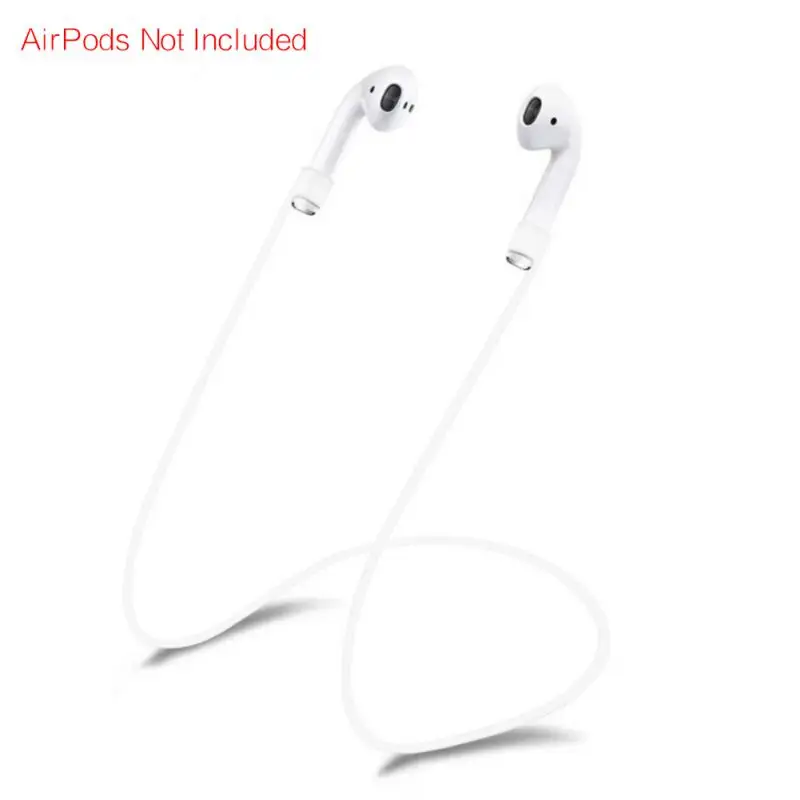 Anti-Lost Silicone Earphone Rope Holder Cable for Airpods TWS Wireless Headphone Neck Strap Cord String Accessories