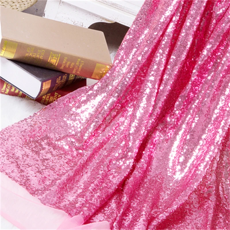 Блестящая ткань с вышивкой и блестками материал золотого серебряного блестящего