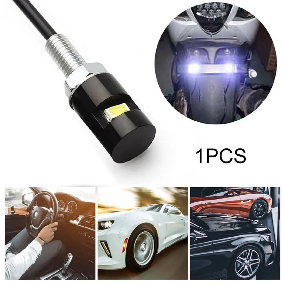 

Tail Lights LED Universal 1W White 2Pcs 6000-7000K Auto Direct Bolt-on License Plate