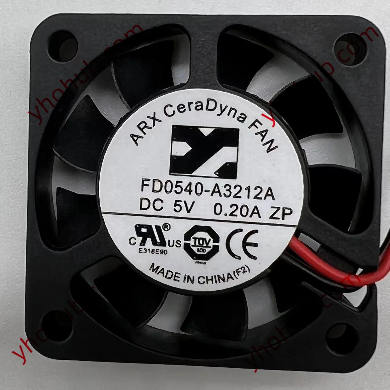 ARX FD0540-A3212A DC 5V 0.20A 40x40x10mm 2-проводной Вентилятор охлаждения сервера - купить по
