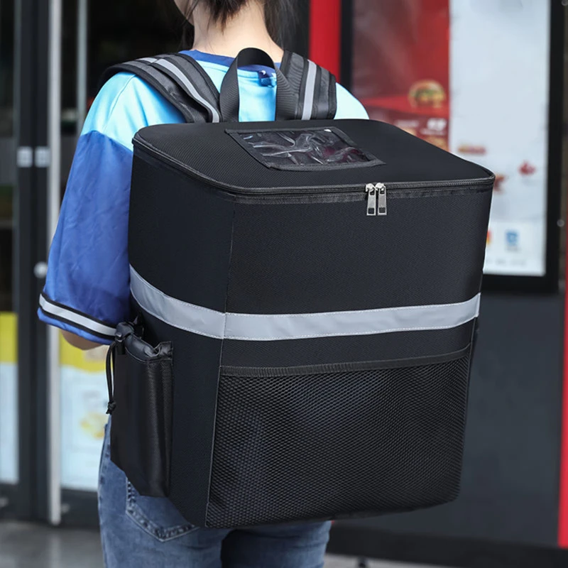 15/18/35L Extra Large Thermal Food Bag Cooler Bag Refrigerator Box Fresh Keeping Food Delivery Backpack Insulated Cool Bag