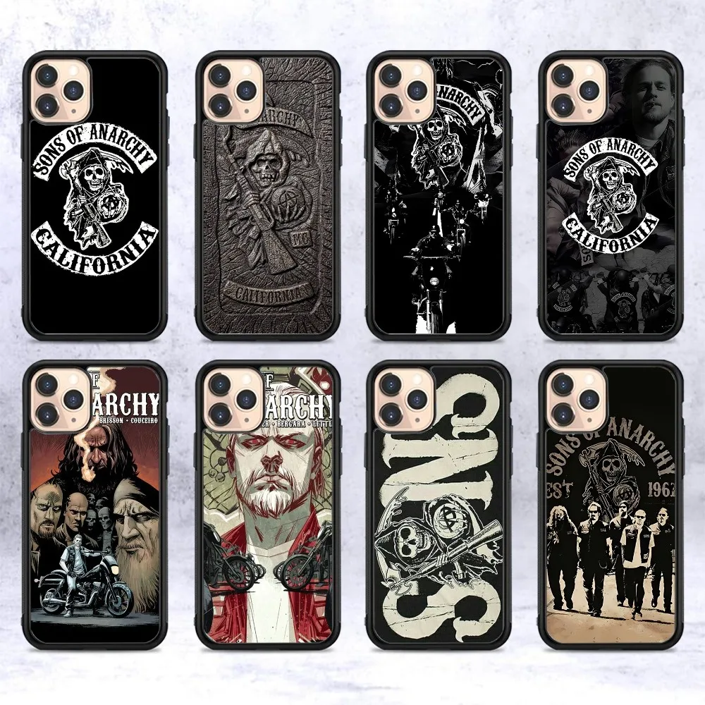 Sons Of Anarchy TV Phone Case Silicone PC+TPU For Samsung S10 20 30 22 23 24 Plus Lite Ultra Cover
