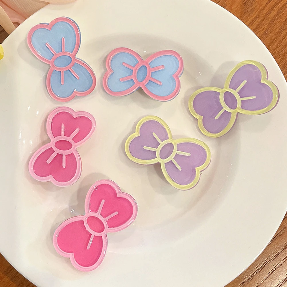 

Свежий яркий бант Корейская онлайн знаменитость Милая боковая заколка аксессуары для волос банты для волос