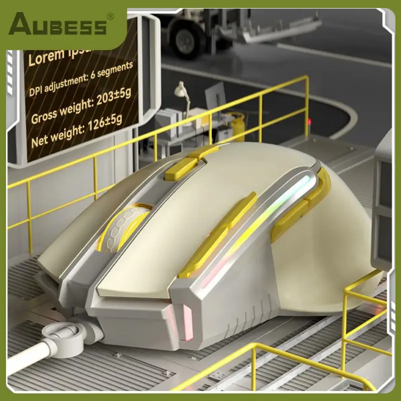 

E-sports Wired Mechanical Optical Mouse Comfortable Silent Mouse Ergonomic Stable Usb Mouse For Computer G3 Game Mouse