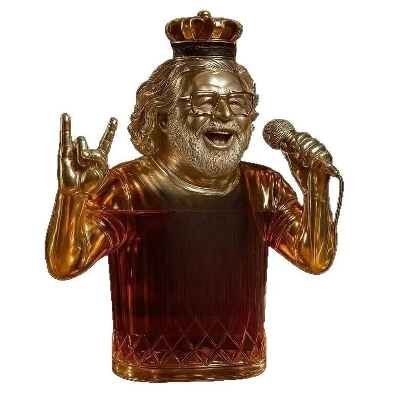 Grateful Dead Jerry Garcia бутылка для виски украшение для бара бутылка для дисплея украшение для дома и ресторана бутылка для хранения вина (art.: 3920d29a591bf) - 3920d29a591bf