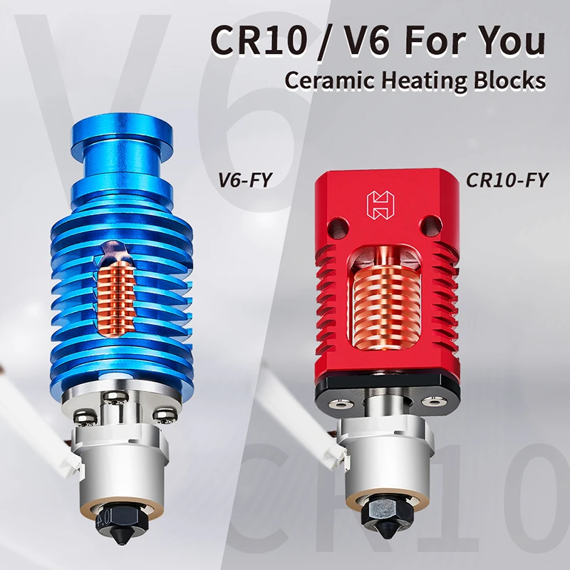 Керамический Hotend для 3D-принтера Ender 3/3 Neo E-3D V6 Prusa I3 MK3 mk2