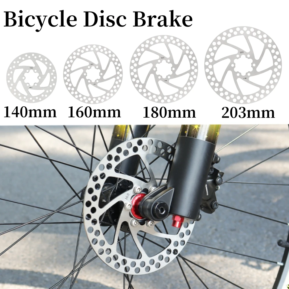 Тормозной диск MTB 140 мм 160 180 203 Гидравлические дисковые тормозные роторы с болтами