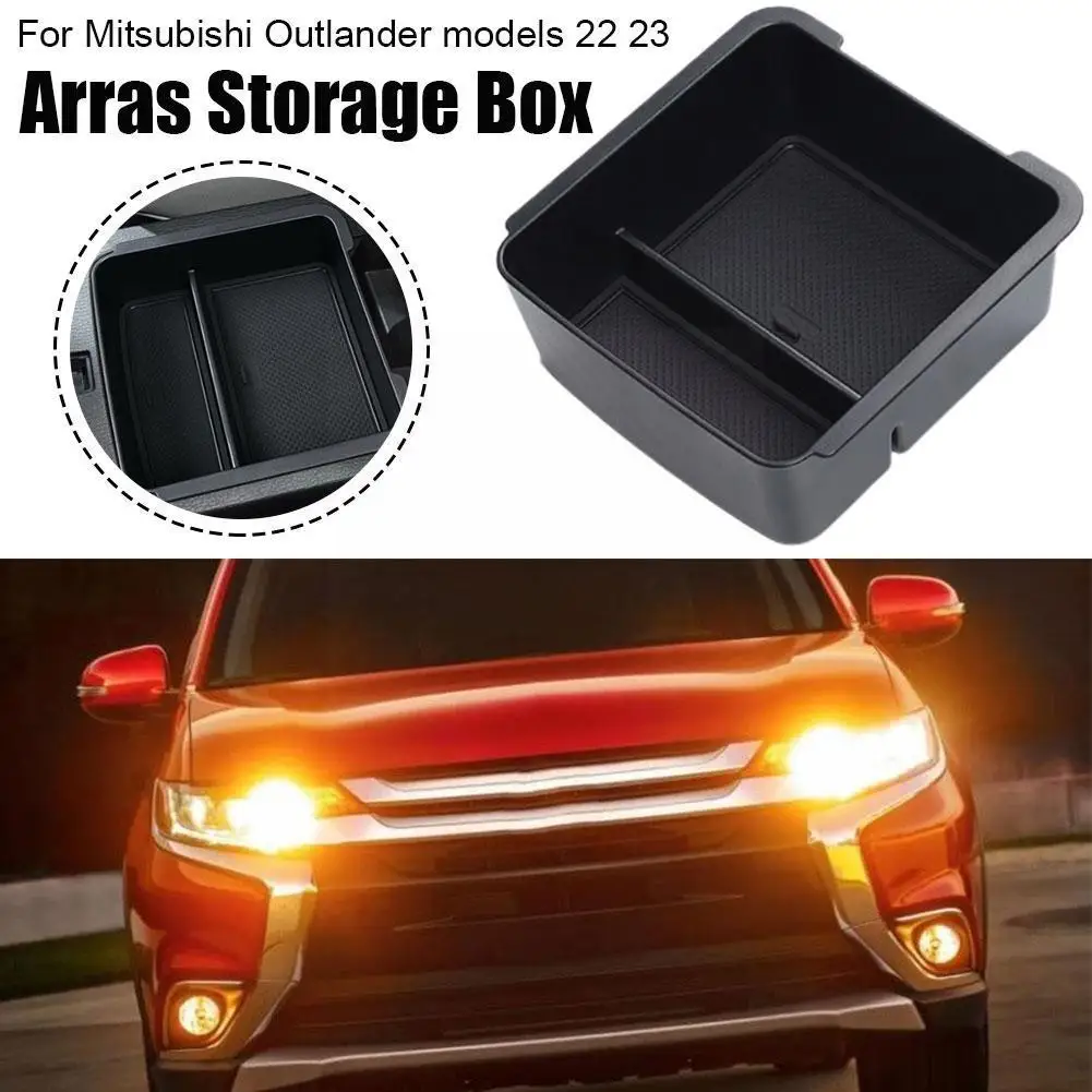 

For Mitsubishi Outlander 2022 2023 2024 Car Center Covers Console Storage Decoration Accessories Box Auto Armrest Interior I9D4