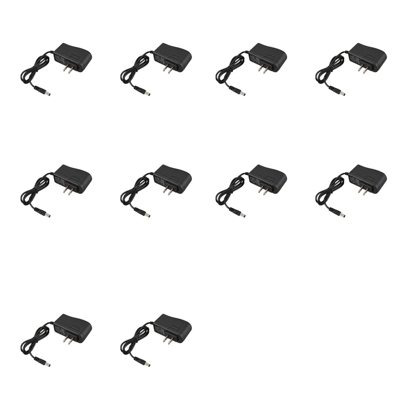 

10X Guitar Feeects Pedal Mains Replacement Power Supply AC Adaptor 9V 1A