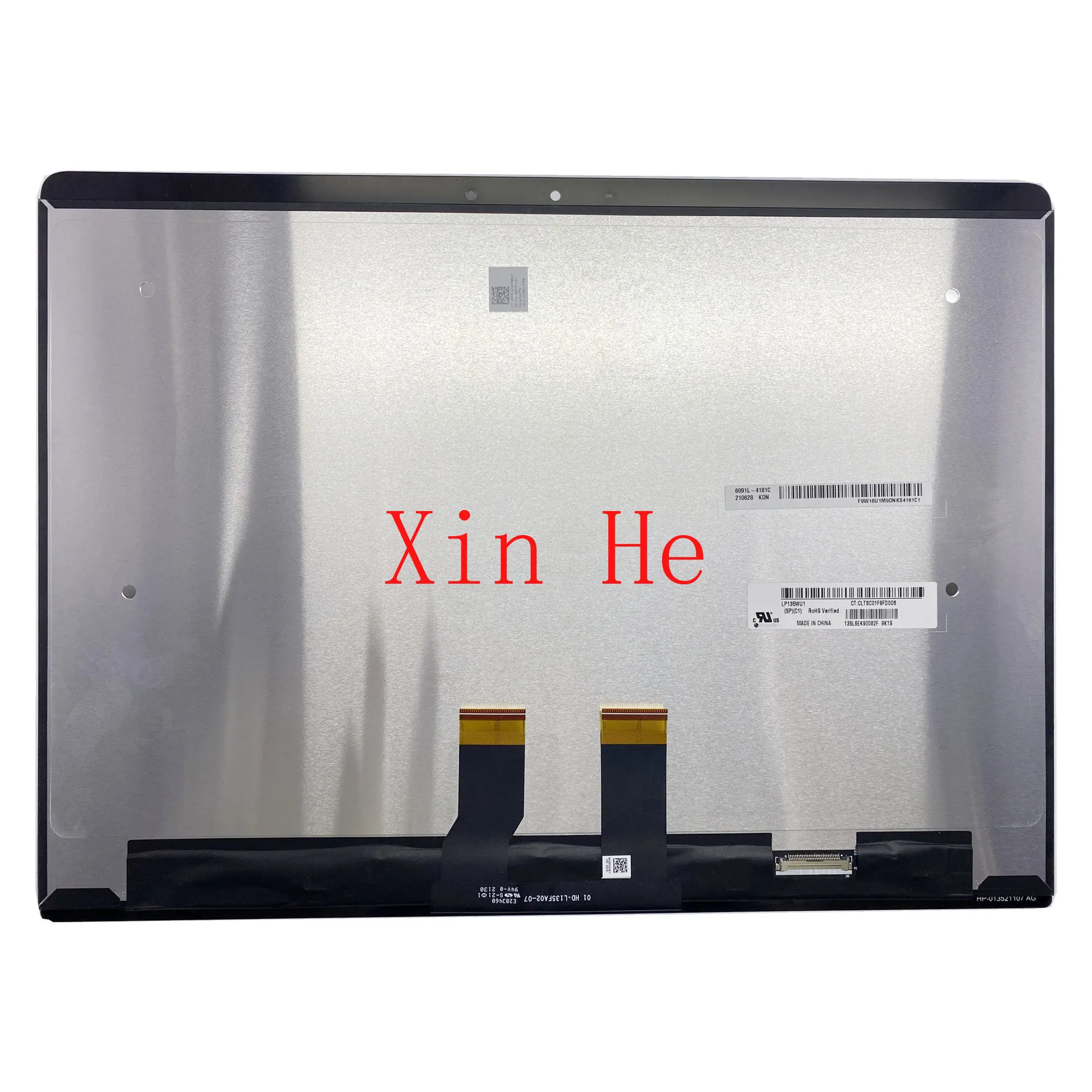 

LP135WU1-SPC1 13.5'' Laptop LCD Touch Screen Digitizer Assembly for HP HD-L135FA02-07 CT: CLTSC01F9FD006 With No-Frame