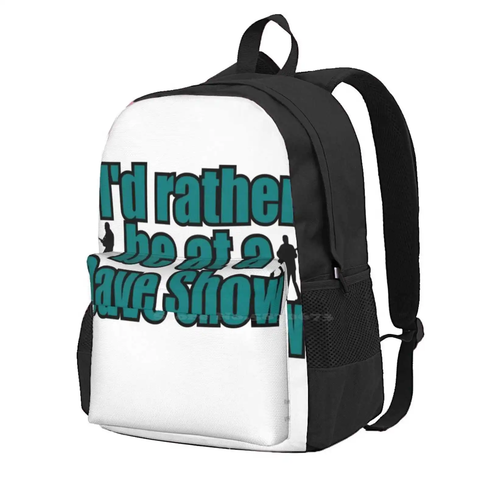 I'D Rather Be At A Dave Show School Bags Travel Laptop Backpack Dave Matthews Band