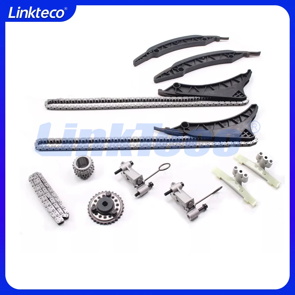 Комплект цепи ГРМ двигателя подходит для 4.4 T L V8 N63 S63 S63B44 N63B44 08-20 BMW 550i 650i 750i 6 7 X5 X6