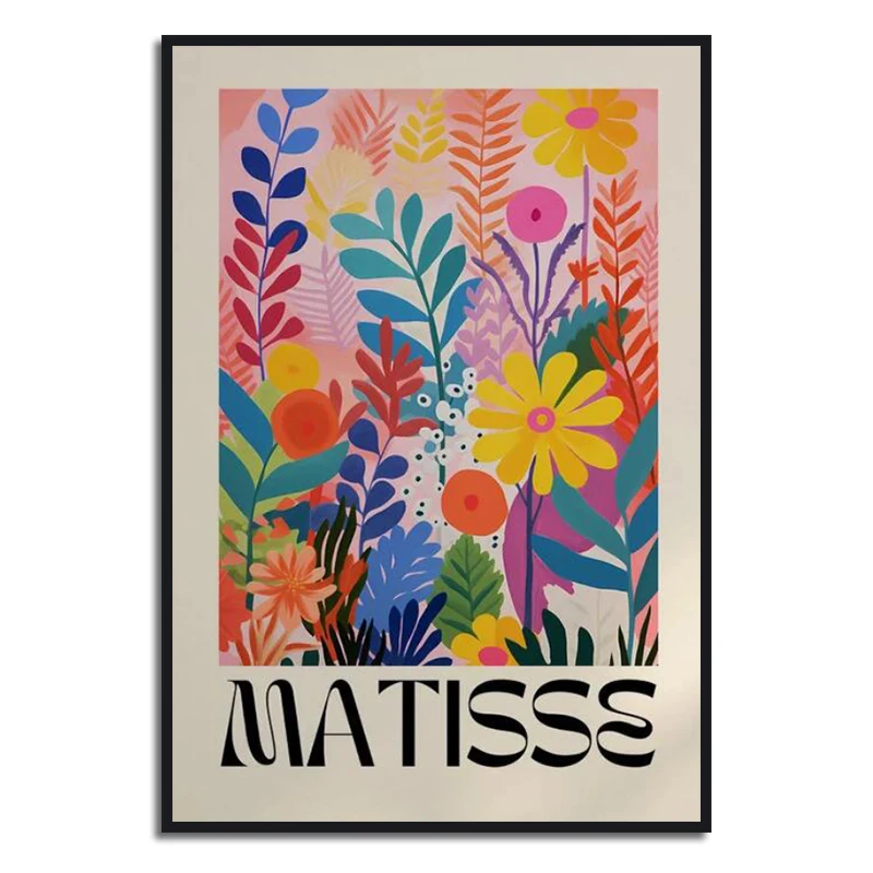 

Художественные постеры Анри Матисса подходят для эстетики современной галереи Выставочное искусство. Настенное искусство Матисса безрамное