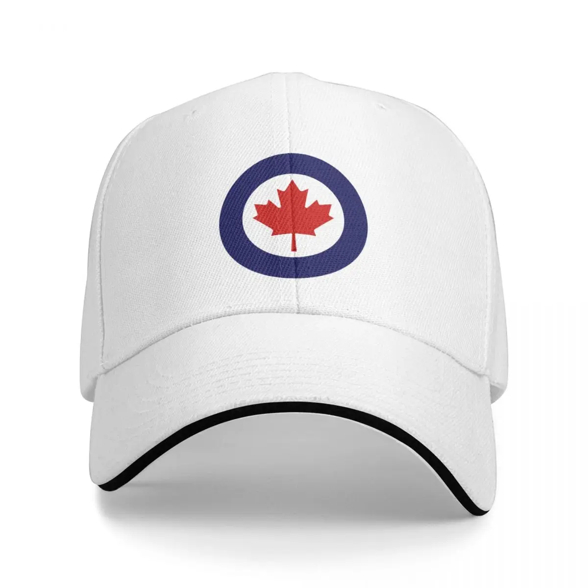 

Royal Canadian Air Force - Roundel Baseball Caps Snapback Fashion Baseball Hats Breathable Casual Outdoor Unisex Polychromatic
