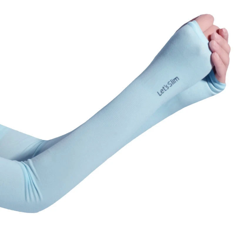 Перчатки-рукавицы на половину пальцев из ледяного шелка для защиты от УФ-излучения при велоспорте, беге и других видах активного отдыха.