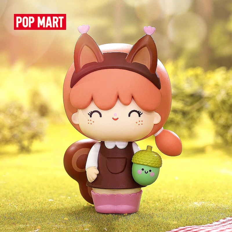 

POP MART Momiji Explore Series глухая коробка коллекционные игрушки куклы милые аниме Оригинальные фигурки подарок девочке на день рождения кавайные Рождество