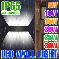led interior wall light bedroom night lamp living room stairs lighting for home decoration ip65 waterproof outdoor garden lamp