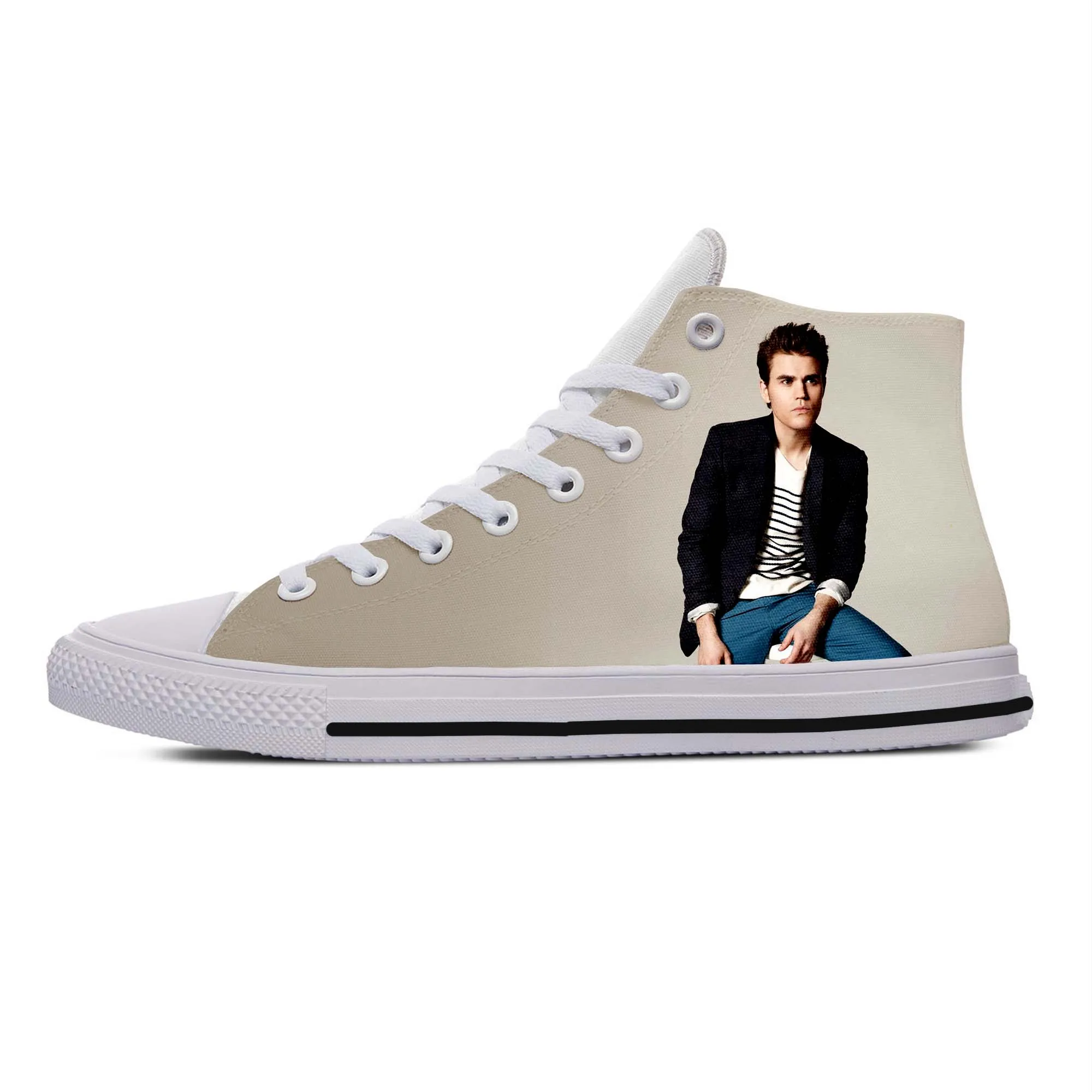 

Hot Fashion Summer Paul Wesley High Sneakers Men Women High Quality Handiness Casual Shoes Classic High Top Latest Board Shoes