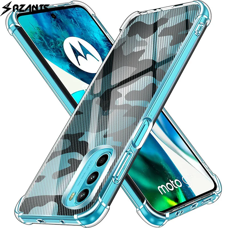 

Case for Moto G52 Mobile Phone Case Translucent Four Corners Anti-fall