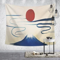 japanese cat crane culture tapestry wall hanging home decor personality culture wall cloth tapestries balnket carpet background