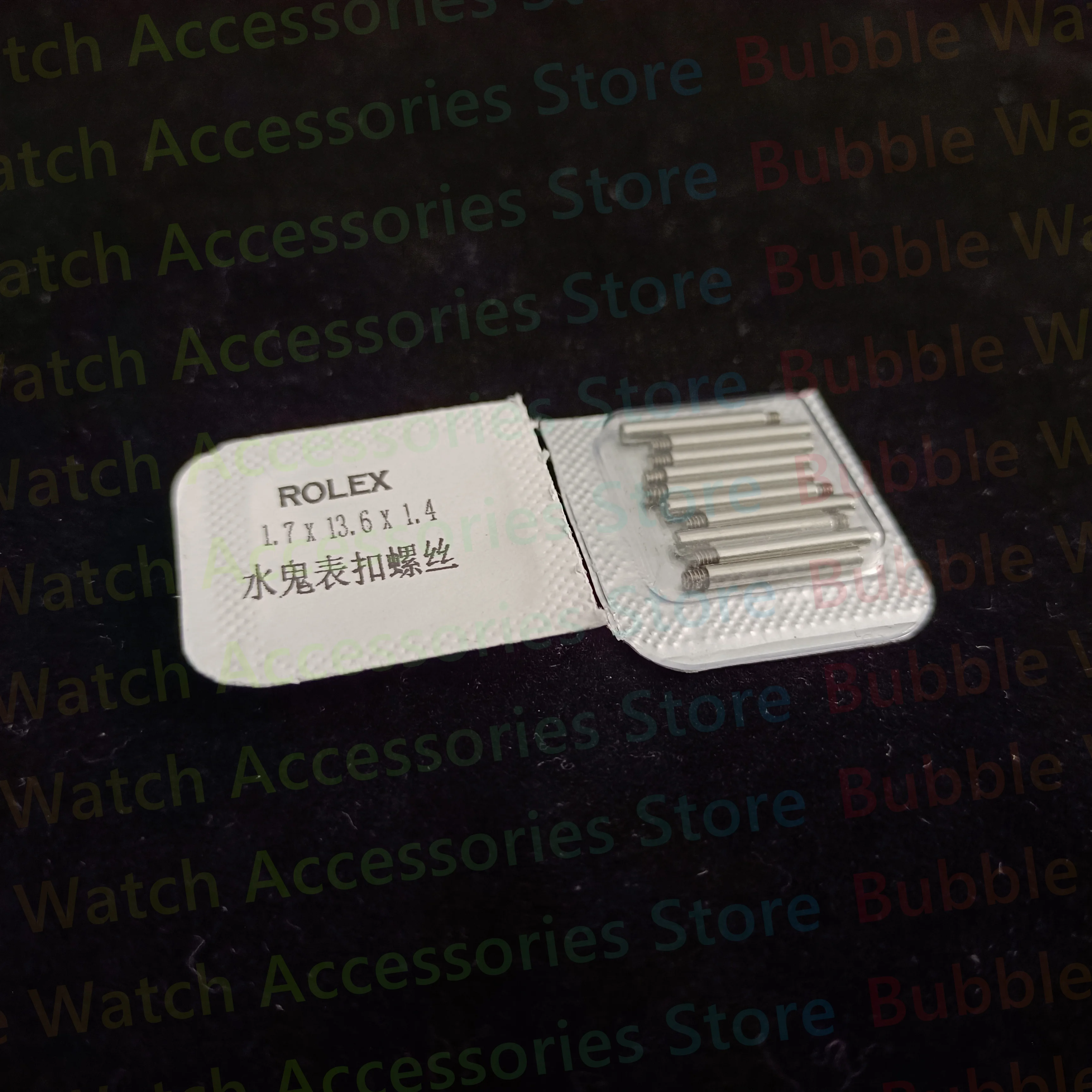 1 Set 10 PCS Watch Strap screws Fit For Water Ghost Oyster Perpetual Log Submersible Link Rod Shaft Buckle Screw Accessories