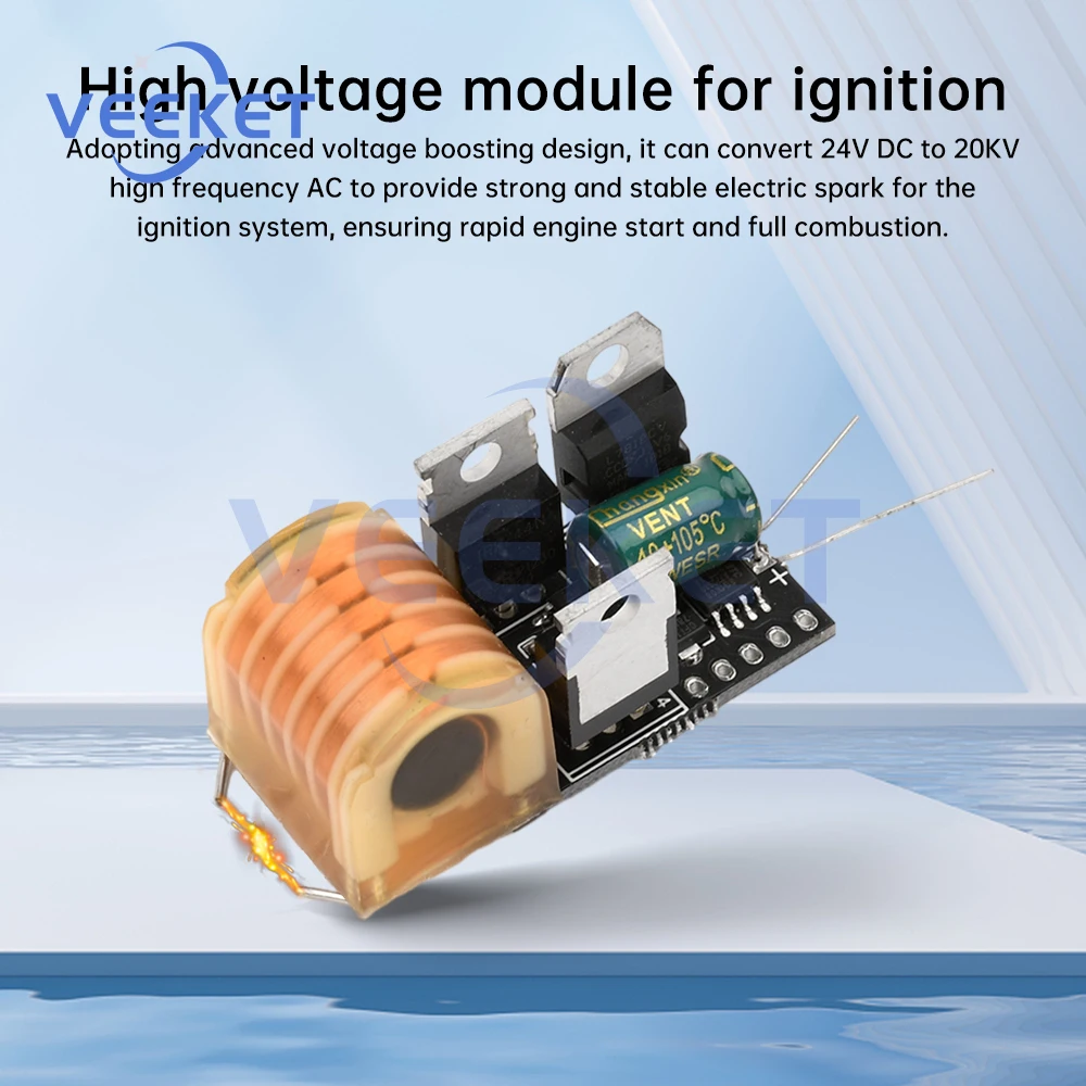 Специальный высоковольтный модуль зажигания 24 В низкий нагрев долговечная