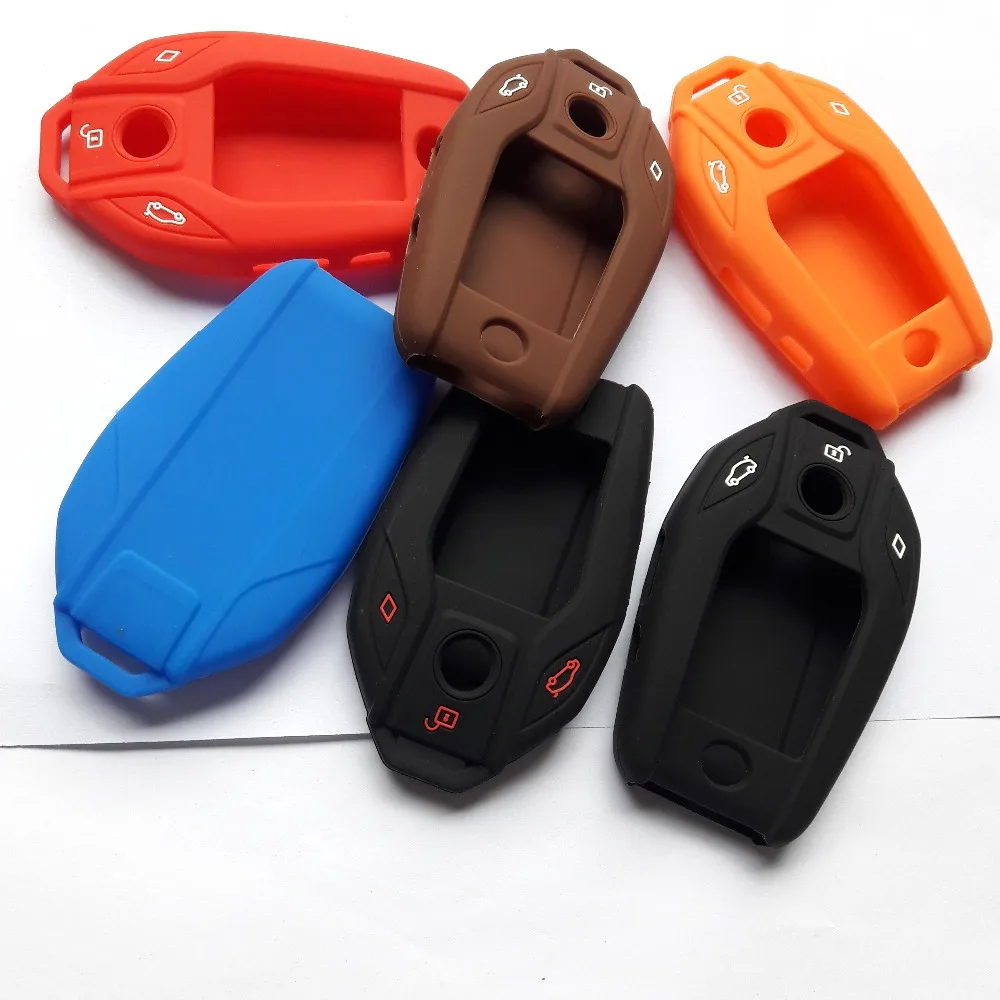 Силиконовый чехол для ключа BMW сенсорного экрана 7 серии X3 X5 6 с защитой