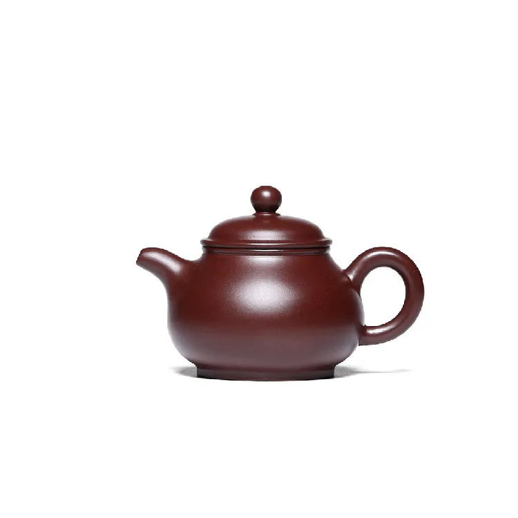 Высокое качество ручной работы рудная фиолетовая кастрюля с песком чайник