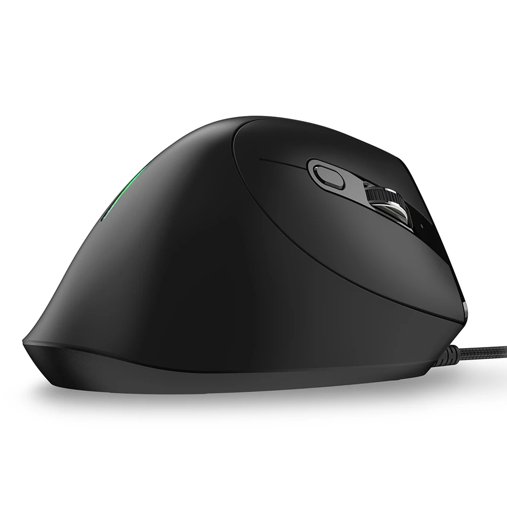 

Эргономичная Проводная вертикальная RGB мышь ZELOTES эргономичная, 12800 DPI, регулируемая для ПК, компьютерных игр, USB Проводная Вертикальная оптич...