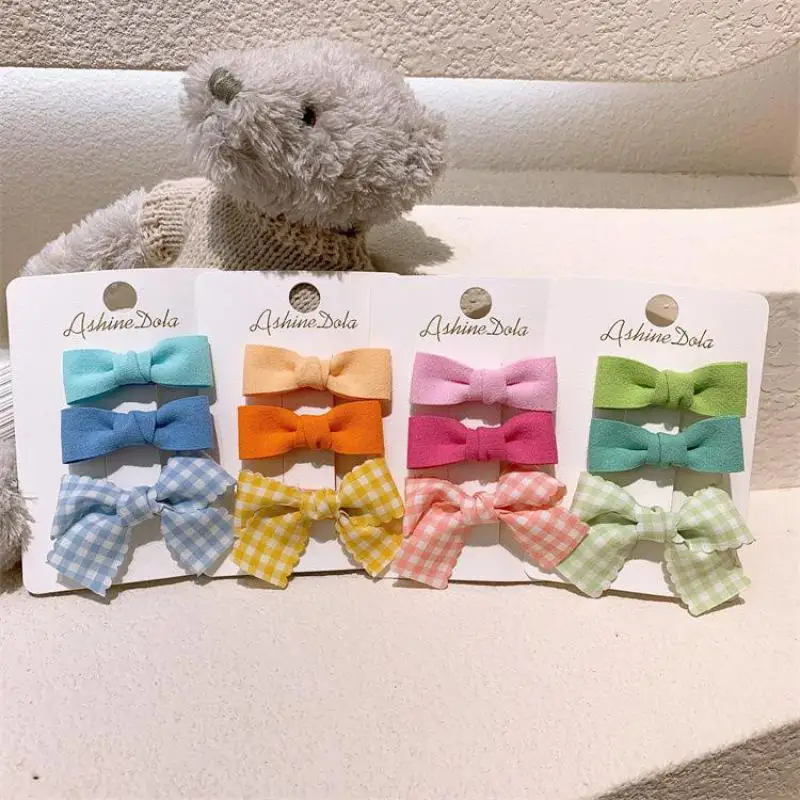 

3 Piece/lot Butterfly Hair Grips Bowknot Hair Clips Hairpins For Girls Hair Accessories Butterfly Hair Wear Headdress Hairpin