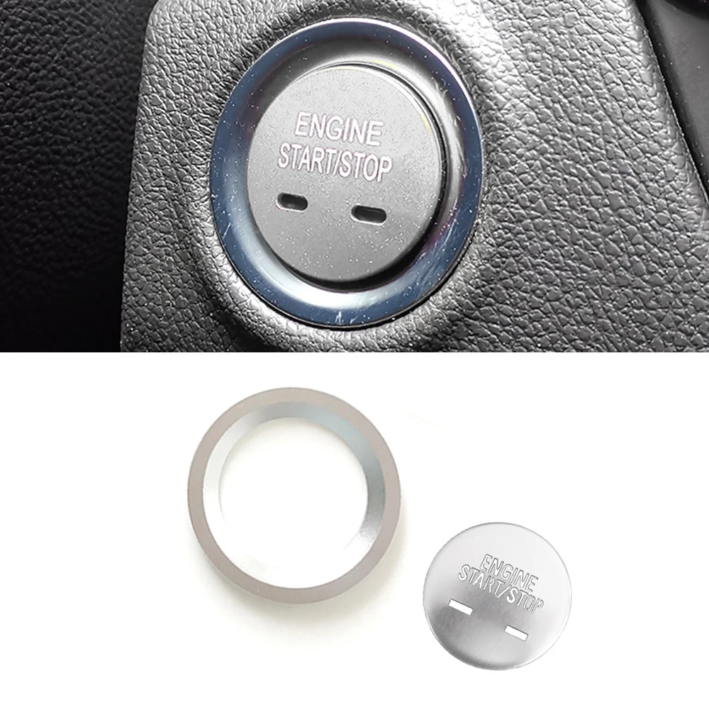 

For Buick Regal 2021 2022 Car Auto Accessories Aluminum Alloy Start Stop Engine Button Knob Cover Decorate Sticker Interior Trim