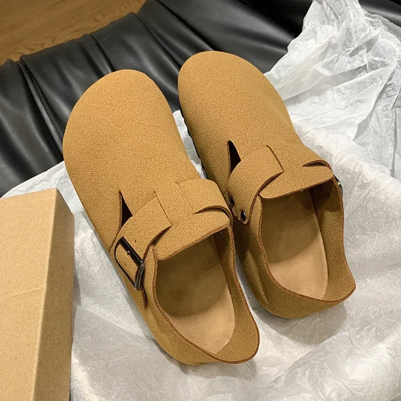 Zapatillas Женская обувь в стиле ретро на платформе новинка 2024 повседневная с круглым