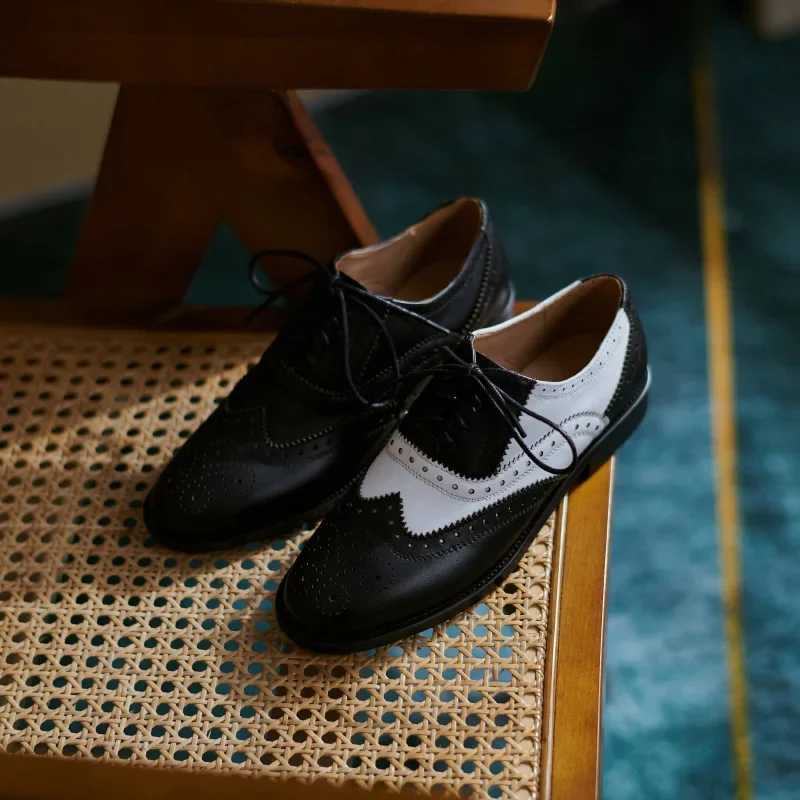 Женские туфли-лодочки из натуральной воловьей кожи свиной шкуры и овечьей 22-2024 см