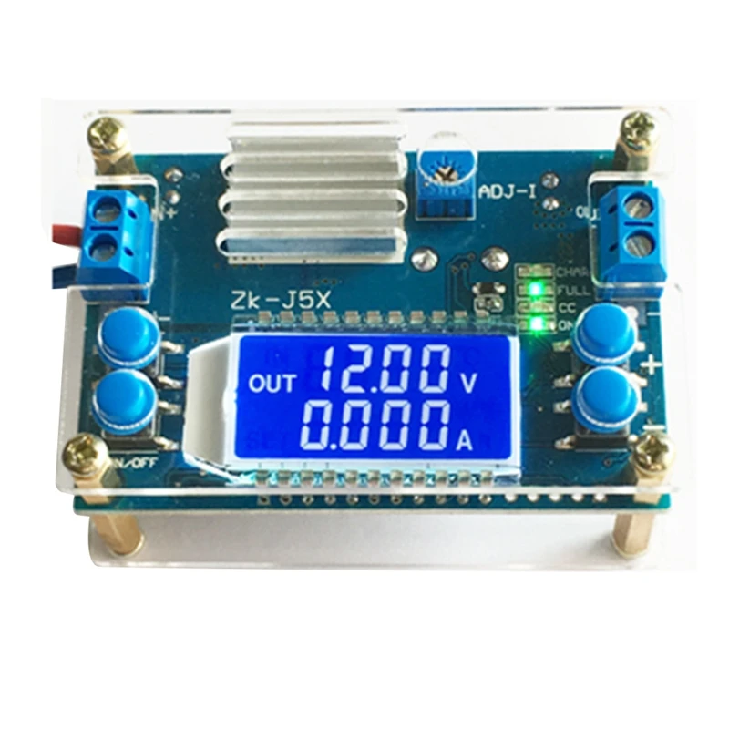 Регулируемый Модуль питания CC CV 1 2-32 В 5 А вольтметр амперметр