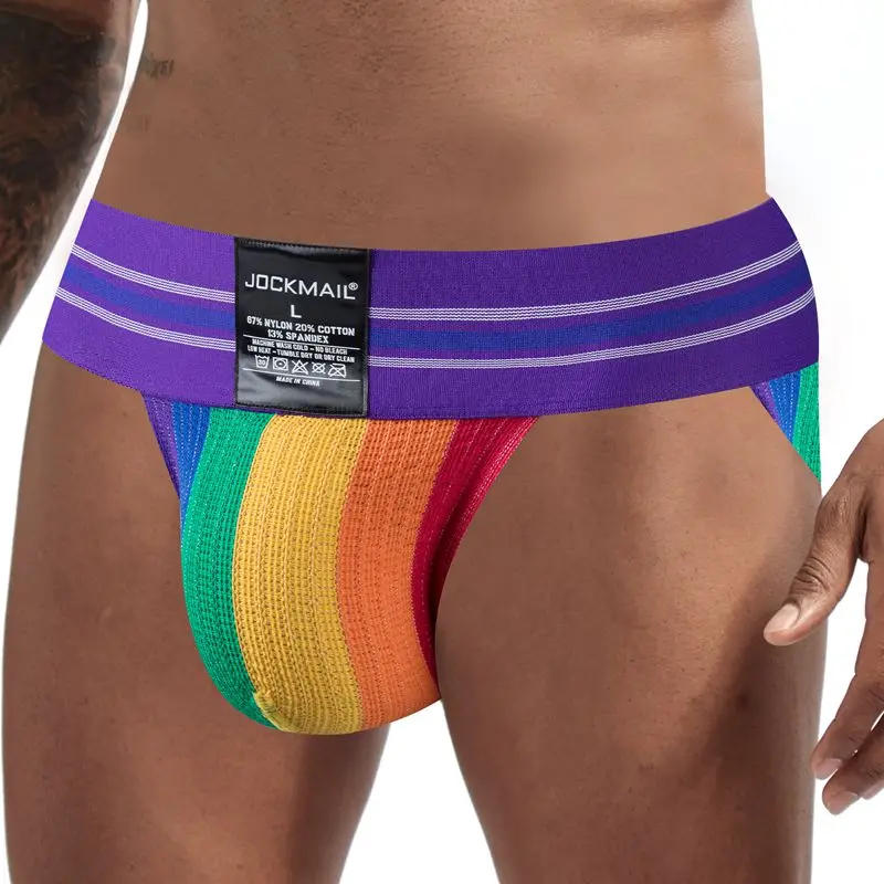 JOCKMAIL Men's Panties Sexy Men Underwear Bikini Briefs Tanga Hombre Man Underpants Gay Ropa Interior Hombre Calzoncillos Slip