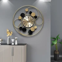 60cm nordic simple wall clock fashion luxury art wall hanging watches creative mute quartz clock living room home decoration