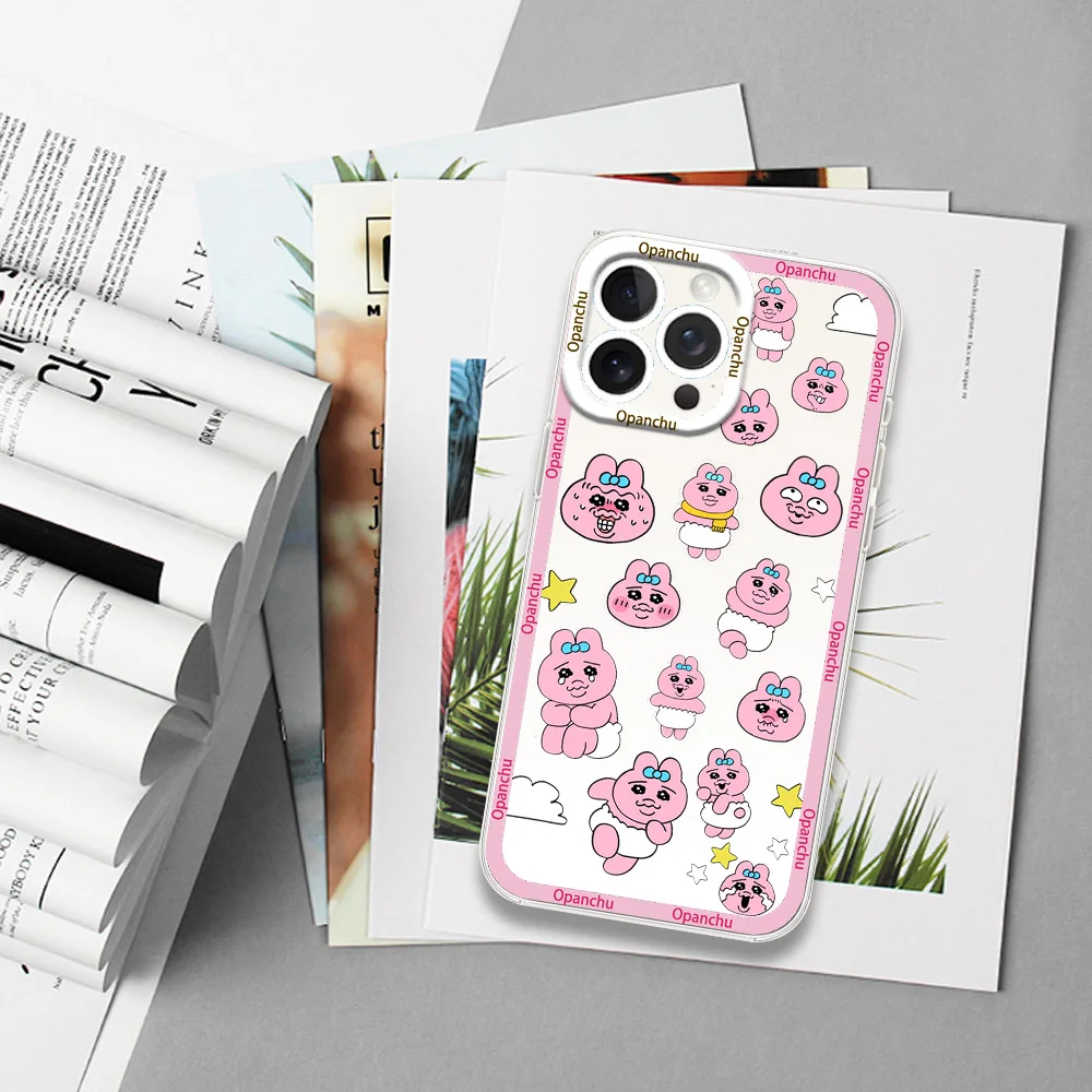 Забавный чехол для телефона O-Opanchu Samsung S24 S23 S22 S21 A55 A54 A35 FE PLUS ультрапрозрачный