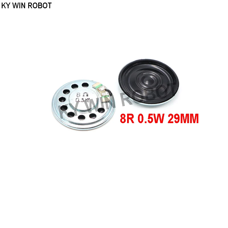 

5 шт./лот Новый ультратонкий мини-динамик 8 Ом 0,5 Вт 0,5 Вт 8R Диаметр динамика 29 мм 2,9 см толщина 4,8 мм