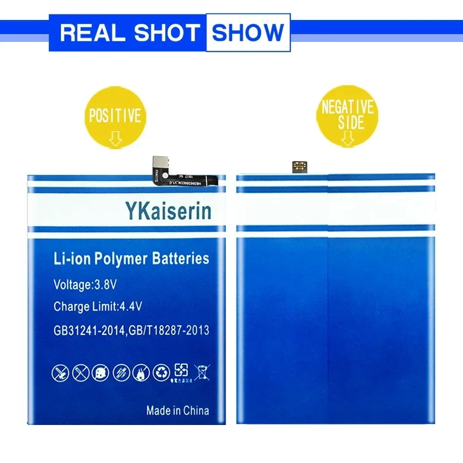 5000 мАч HB 446486 Аккумулятор для телефона ECW Huawei P Smart Z/для Honor 9X Pro 9XPro/Nova5i Nova 5i/Enjoy 10 Plus