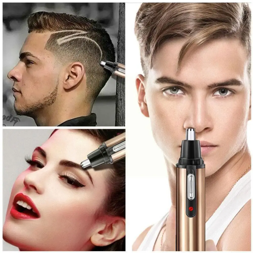 

1pc Electric Shaving Nose Ear Trimmer Safety Face Care Hair Cleaning Beard Hair Nose Removal Trimmer Machine Shaving Y8p0