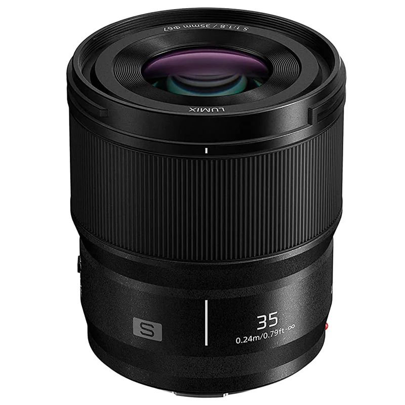 Panasonic LUMIX S-S35E 35mm f/1.8 lens with 4K video compati