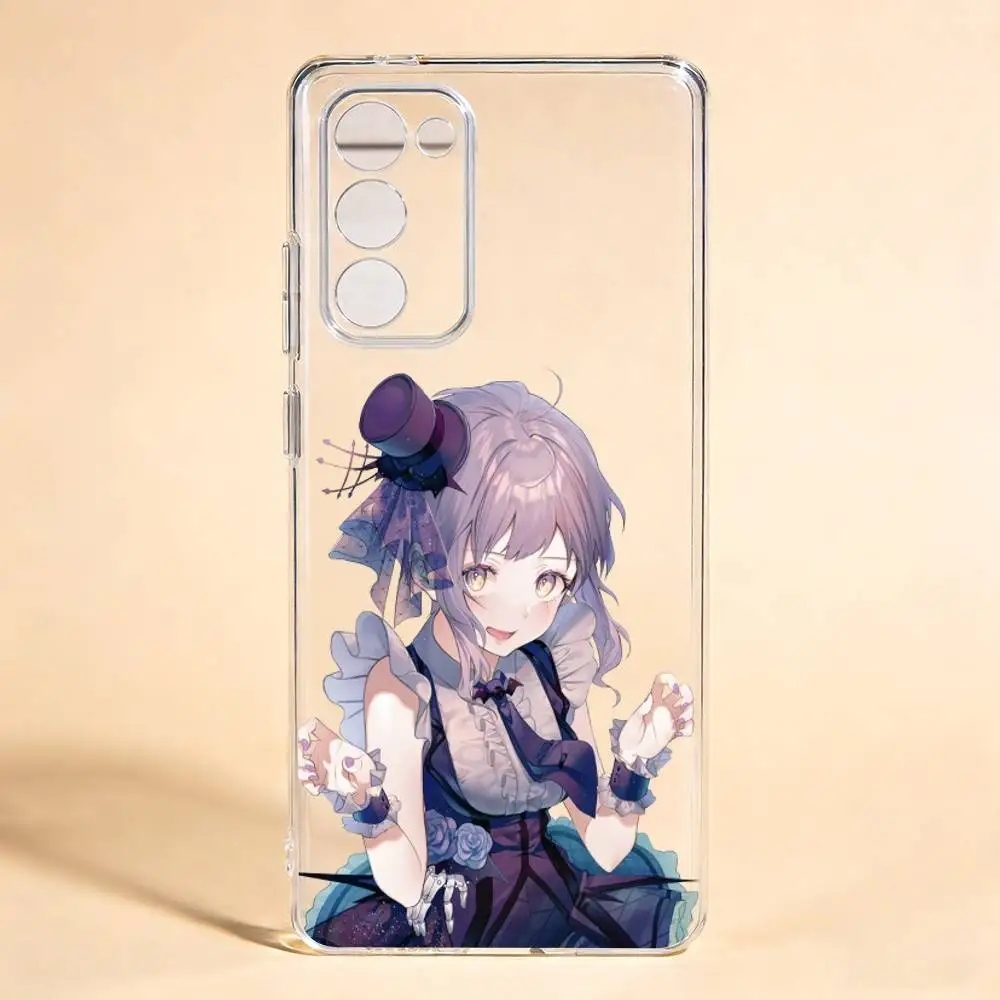 Фото Прозрачный чехол Mizuki Makabe для Samsung Galaxy S24 S25 S23 S22 S21 №1