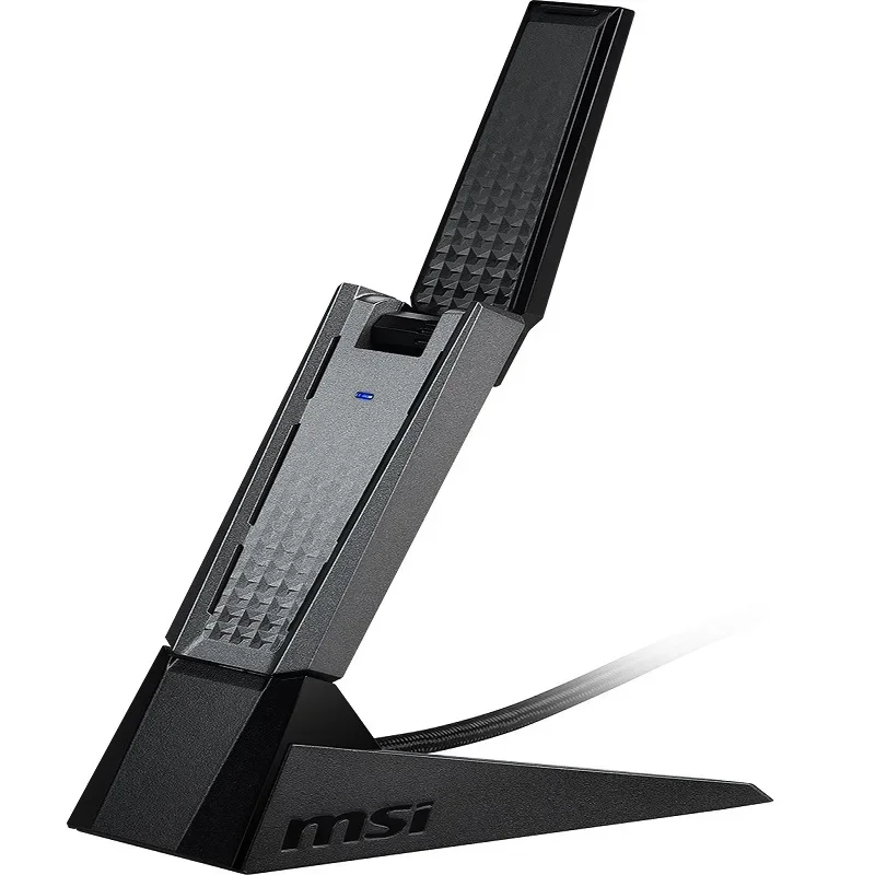 Двухдиапазонный USB-адаптер MSI Microstar GUAX18 AX1800 WiFi6 с удлинительным кабелем