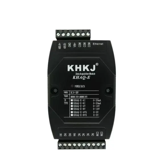 

Высокоточный 16-битный AD аналоговый входной модуль сбора 4-20 мА к порту Ethernet rs485 modbus TCP