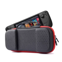 hard cover carrying case shell travel storage bag compatible with steam deck game console controller bag accessories