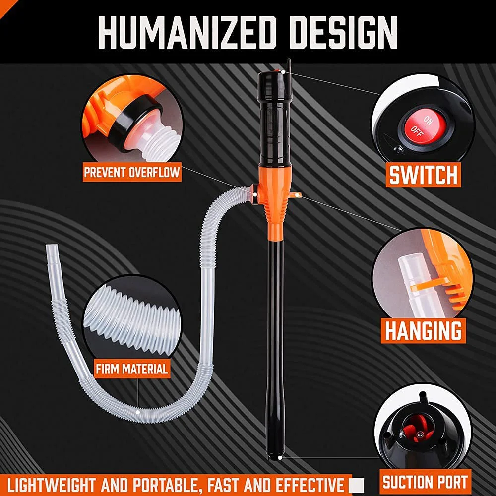 Портативный насос аккумуляторной батареи HORUSDY для перекачки жидкости 2 2gpm воды и