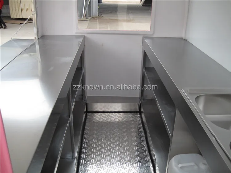 Мобильный прицеп для быстрого питания 2023 грузовик гамбургеров хот-догов